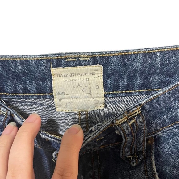 Taverniti So Distressed Janis Bootcut Mid Rise Jeans - Picture 4 of 11